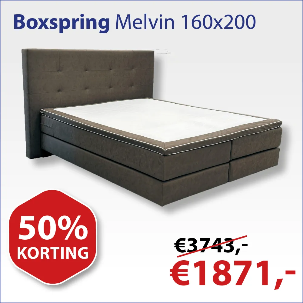 Boxspring Melvin 160x200