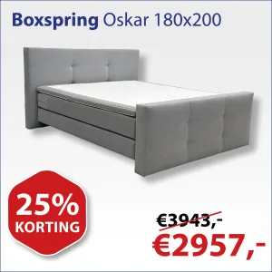 Boxspring Oskar 180x200