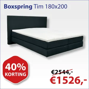 Boxspring Tim 180x200
